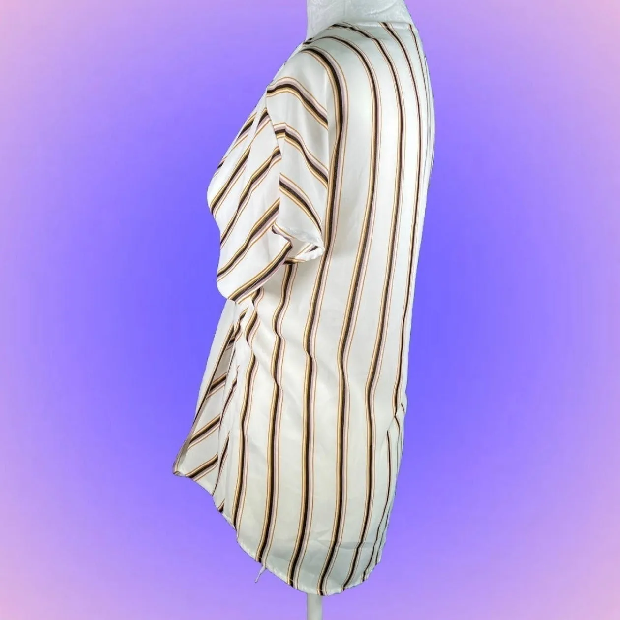 adrianna papell | striped blouse