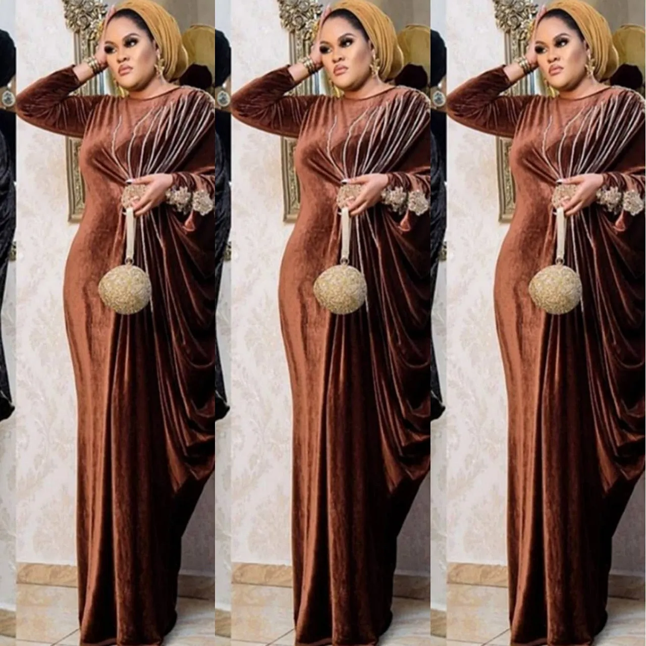 African Maxi Abaya Dresses