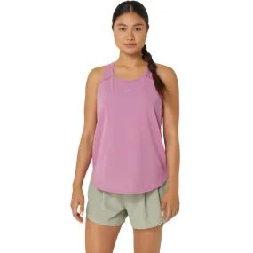 ASICS Women's Road Tank Apparel, XL, Soft Berry