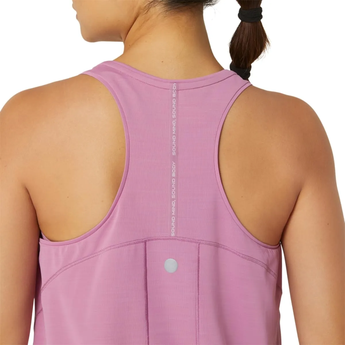 ASICS Women's Road Tank Apparel, XL, Soft Berry