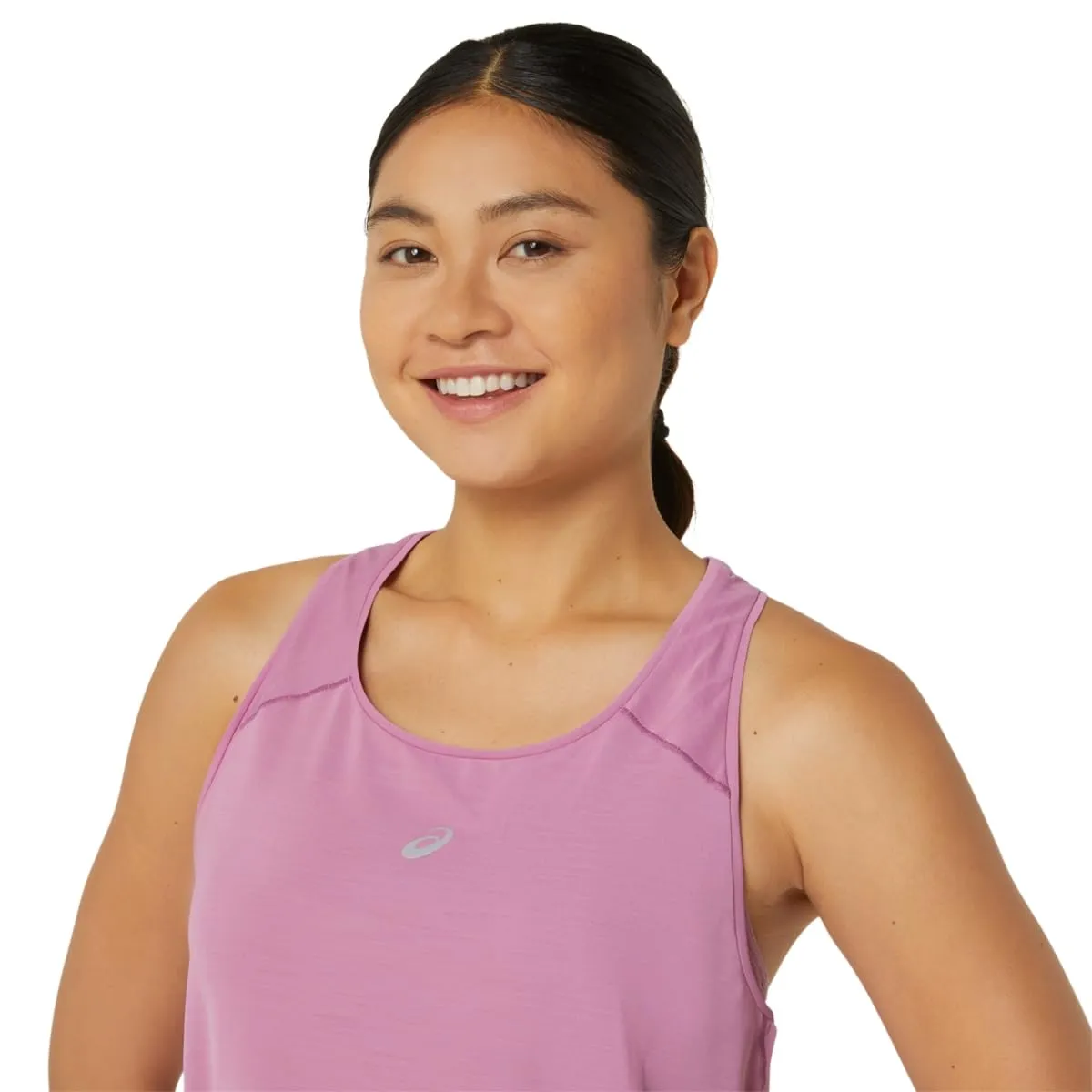 ASICS Women's Road Tank Apparel, XL, Soft Berry