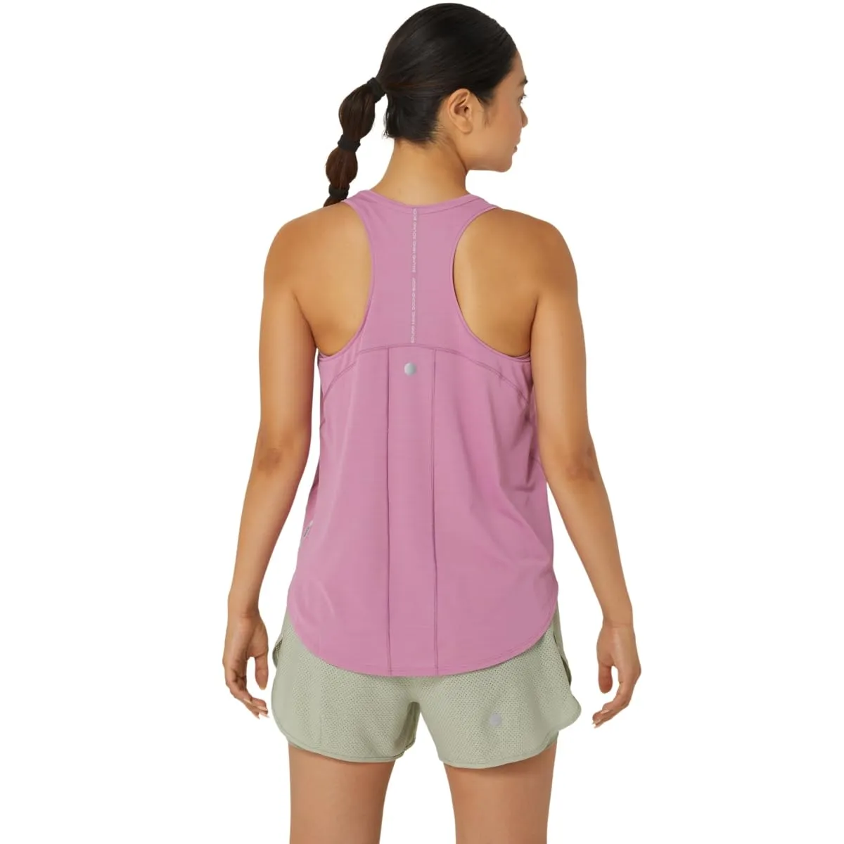 ASICS Women's Road Tank Apparel, XL, Soft Berry