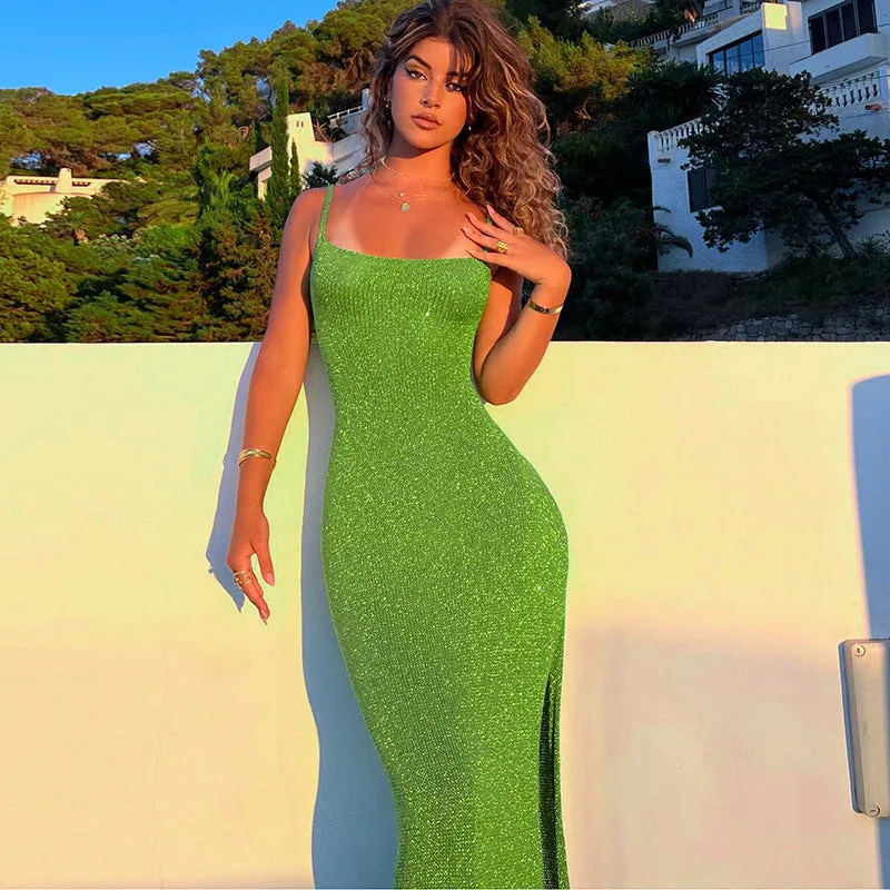 BerriesJam - Elegant Bandage Backless Summer Sundress