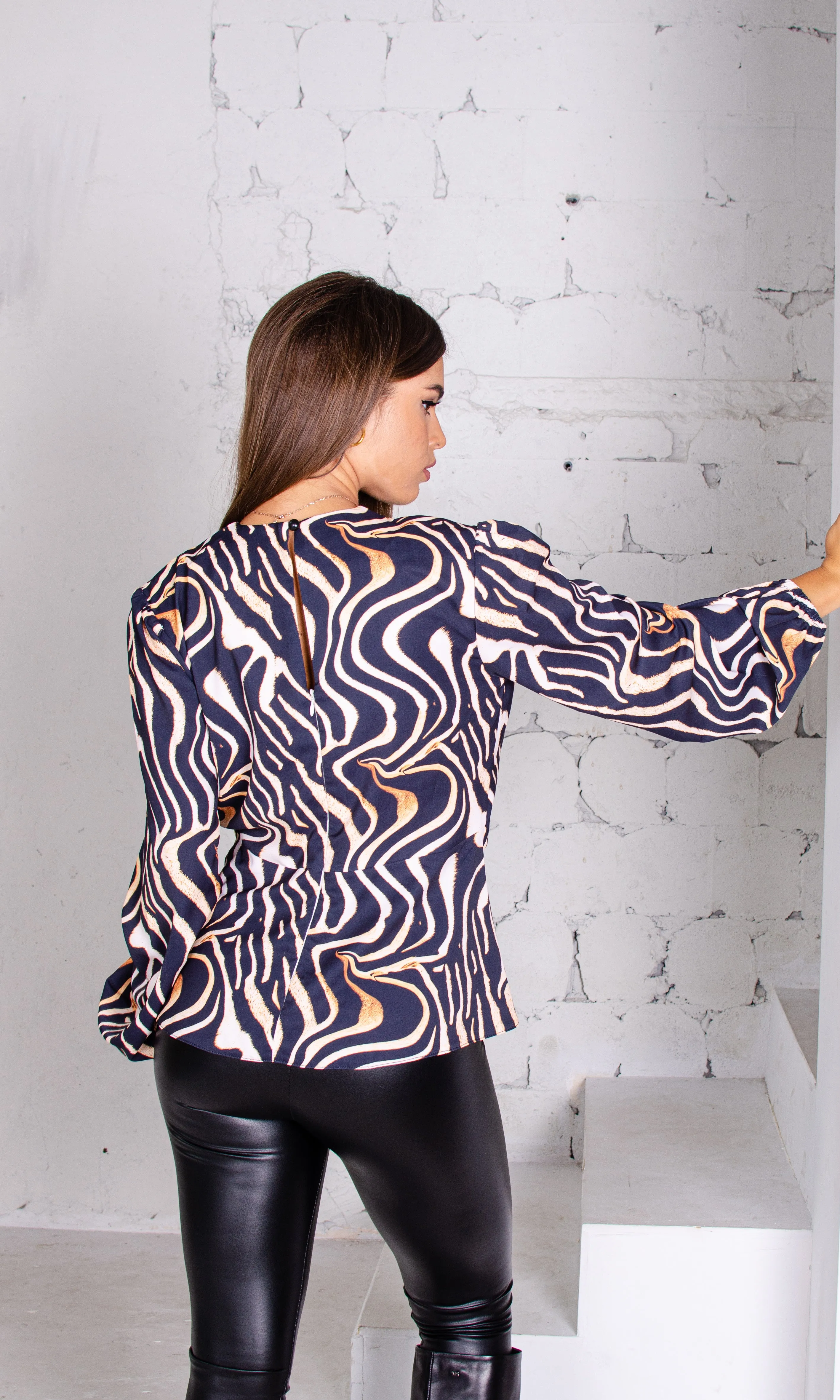Blouse print Kathy