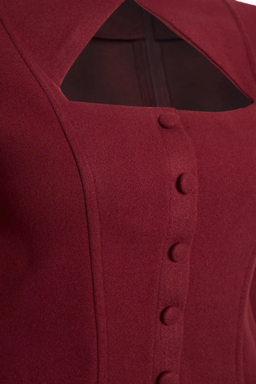 Bordeaux Chic Blouse