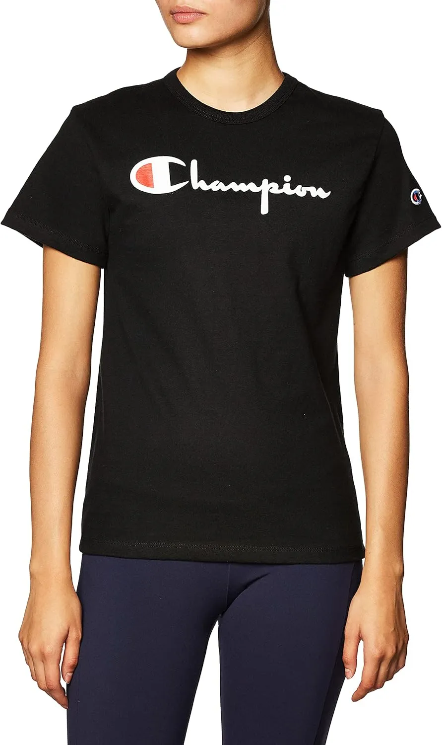 Champion Women's T-Shirt, Heritage, Comfortable Graphic Tee, Heavyweight T-Shirt for Women