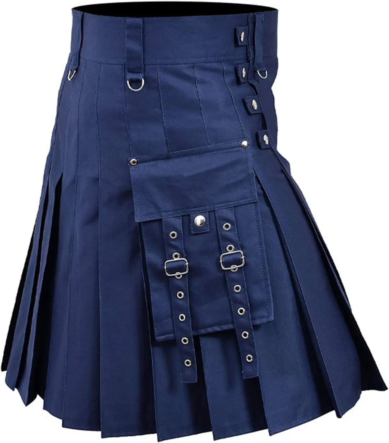 Design Sense Fashion Trend Scottish Holiday Dress Color Medieval Pleated Skirt Trendy Comfy Soft for Men