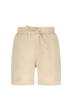 DEUCY linnen shorts Sand