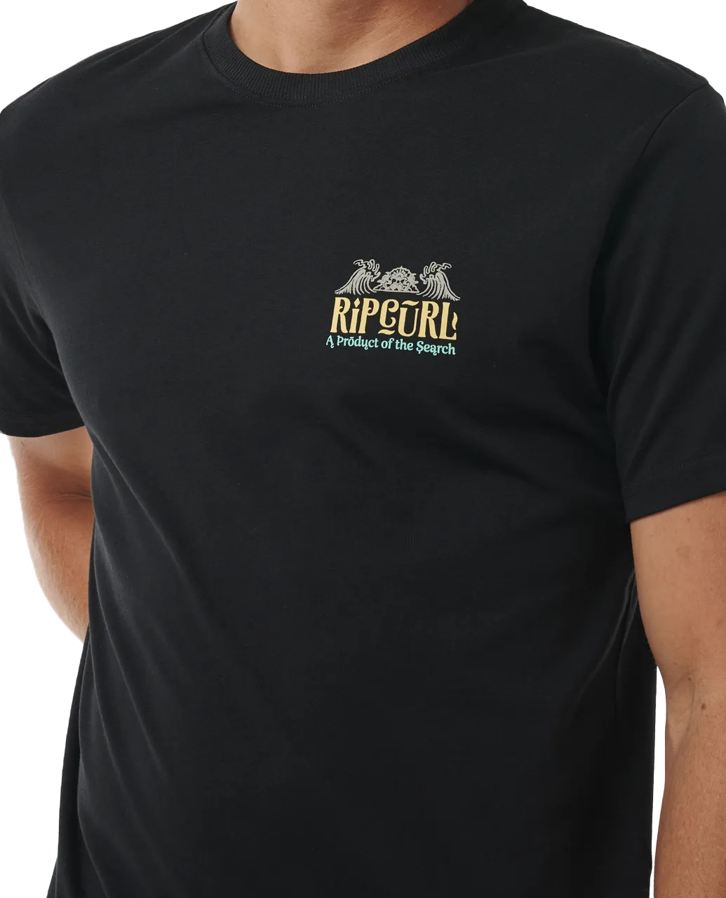 Down The Line T-Shirt in Black