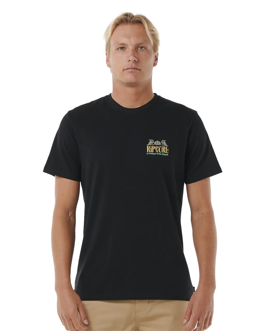 Down The Line T-Shirt in Black