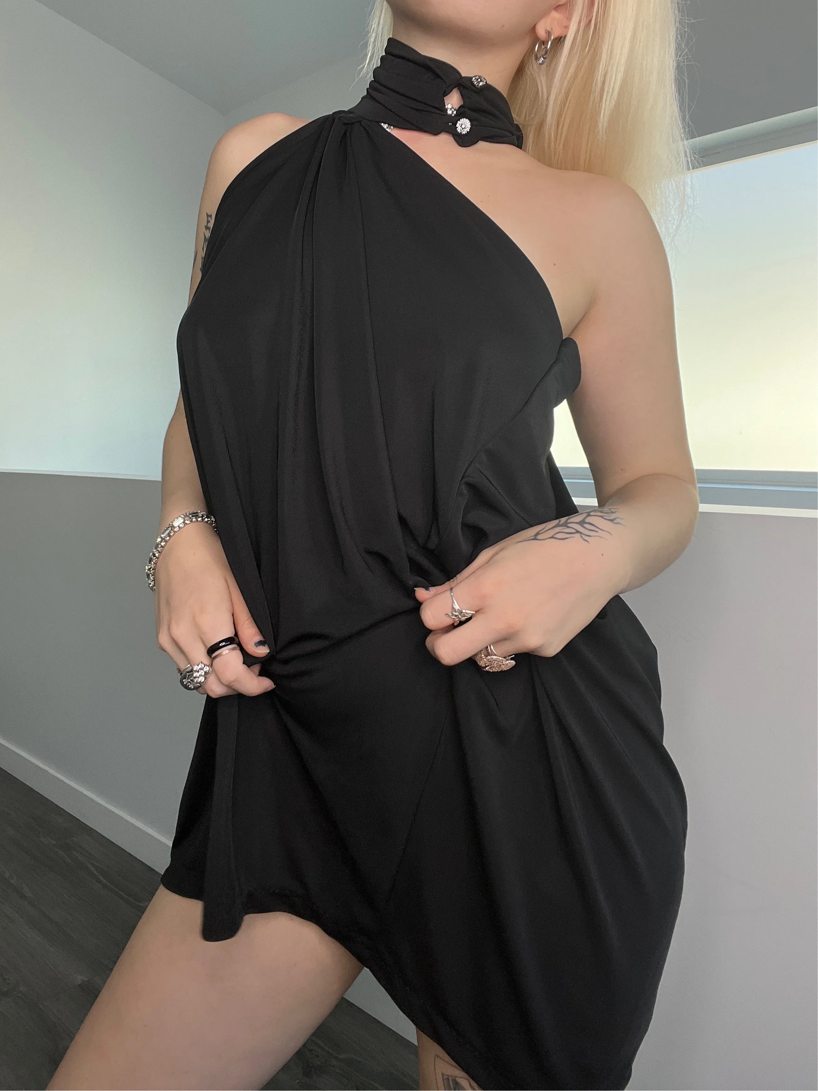 Jeweled Y2K Club Dress