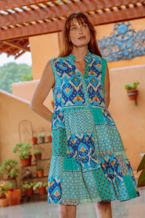 Lulalife Maya Sundress- Lagoon