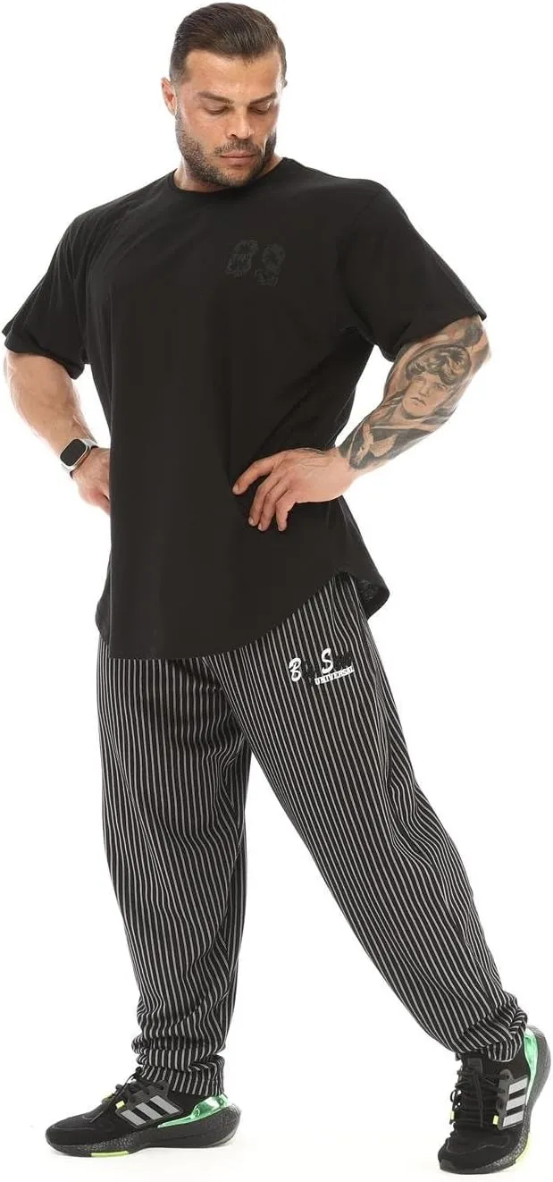 Men's Oversize T-Shirt Thin Fabric 100% Cotton Rag Top Gym T-Shirt