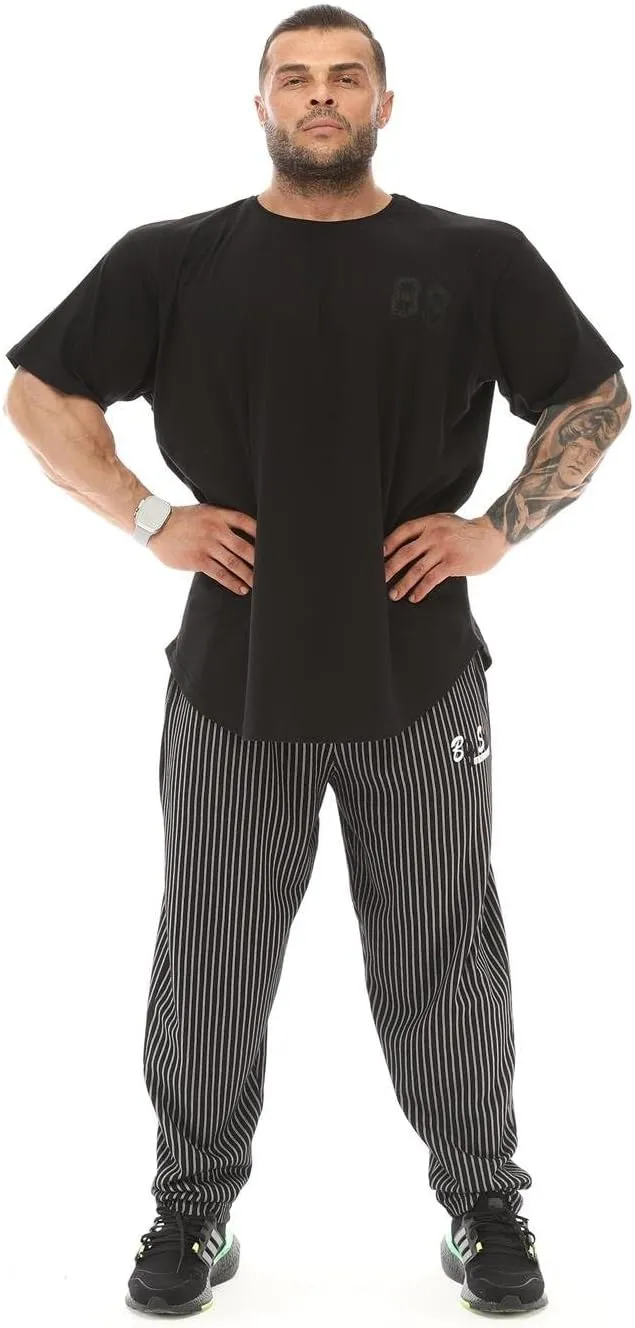 Men's Oversize T-Shirt Thin Fabric 100% Cotton Rag Top Gym T-Shirt