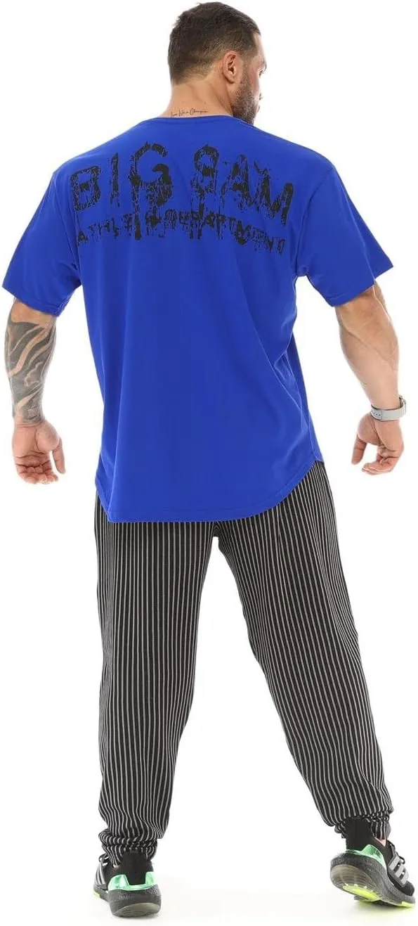 Men's Oversize T-Shirt Thin Fabric 100% Cotton Rag Top Gym T-Shirt