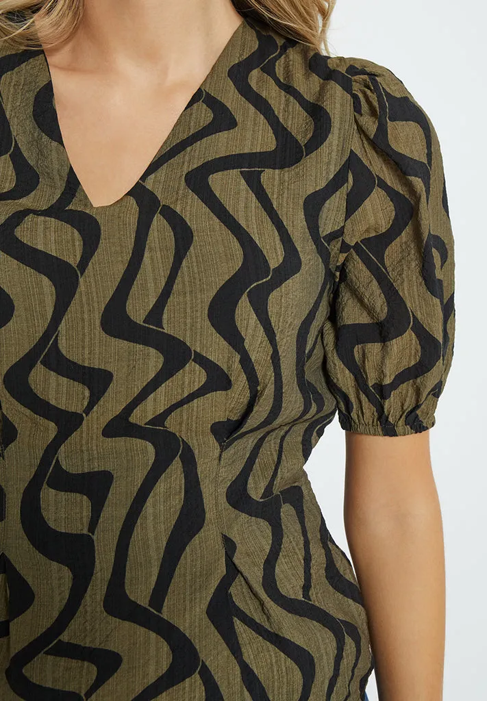 Oline Blouse - Capers