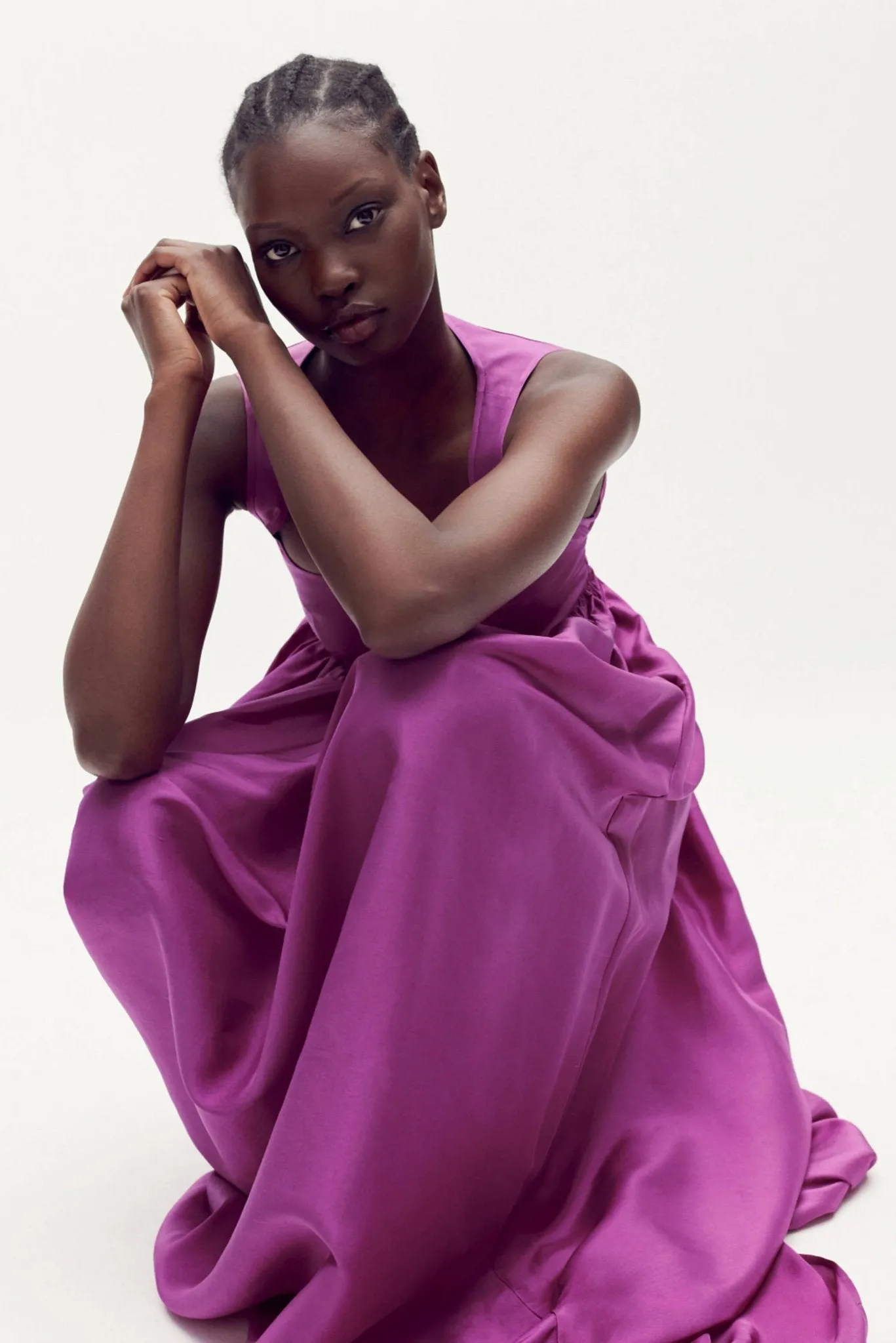 Oroton Magenta Strappy Sundress