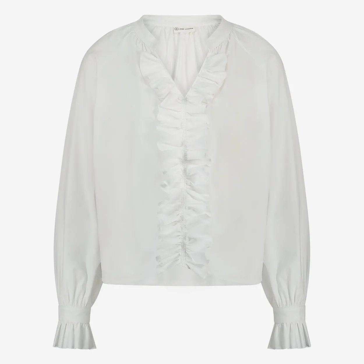 Selina Blouse Technical Jersey | White