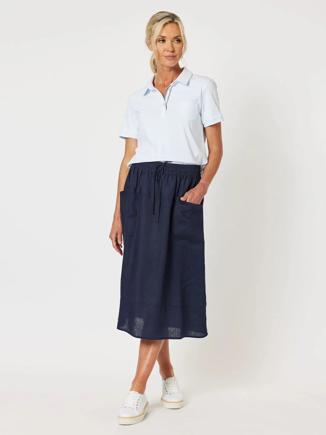 Sports Linen Skirt