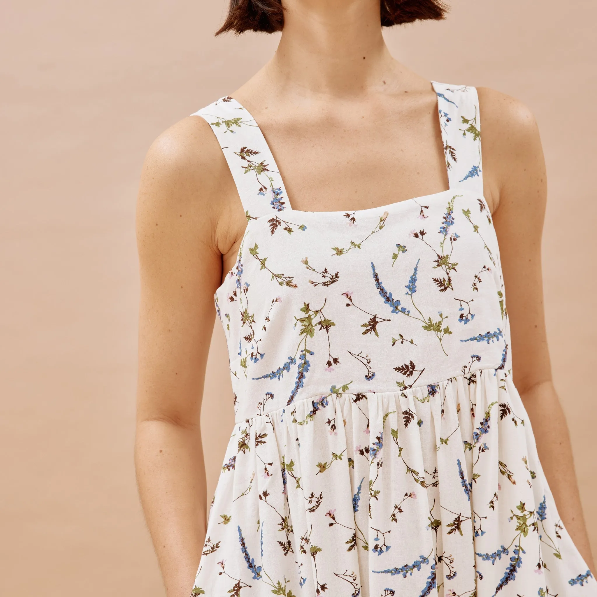 Spring Floral Sun Dress by Albaray