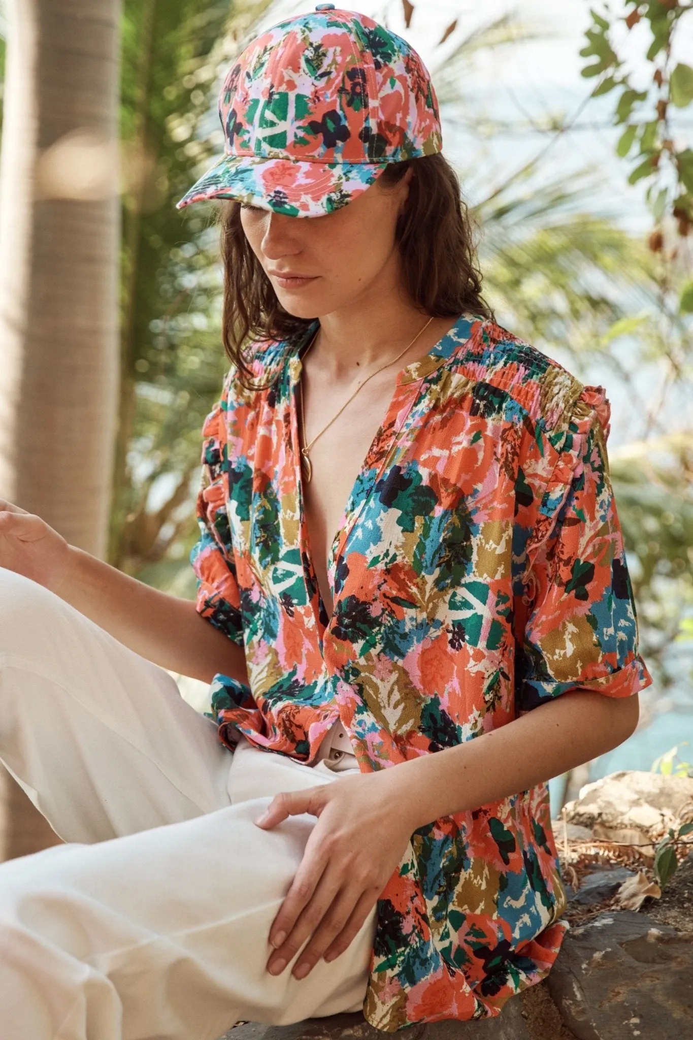 SUMMER PALETTE BLOUSE - SP7113
