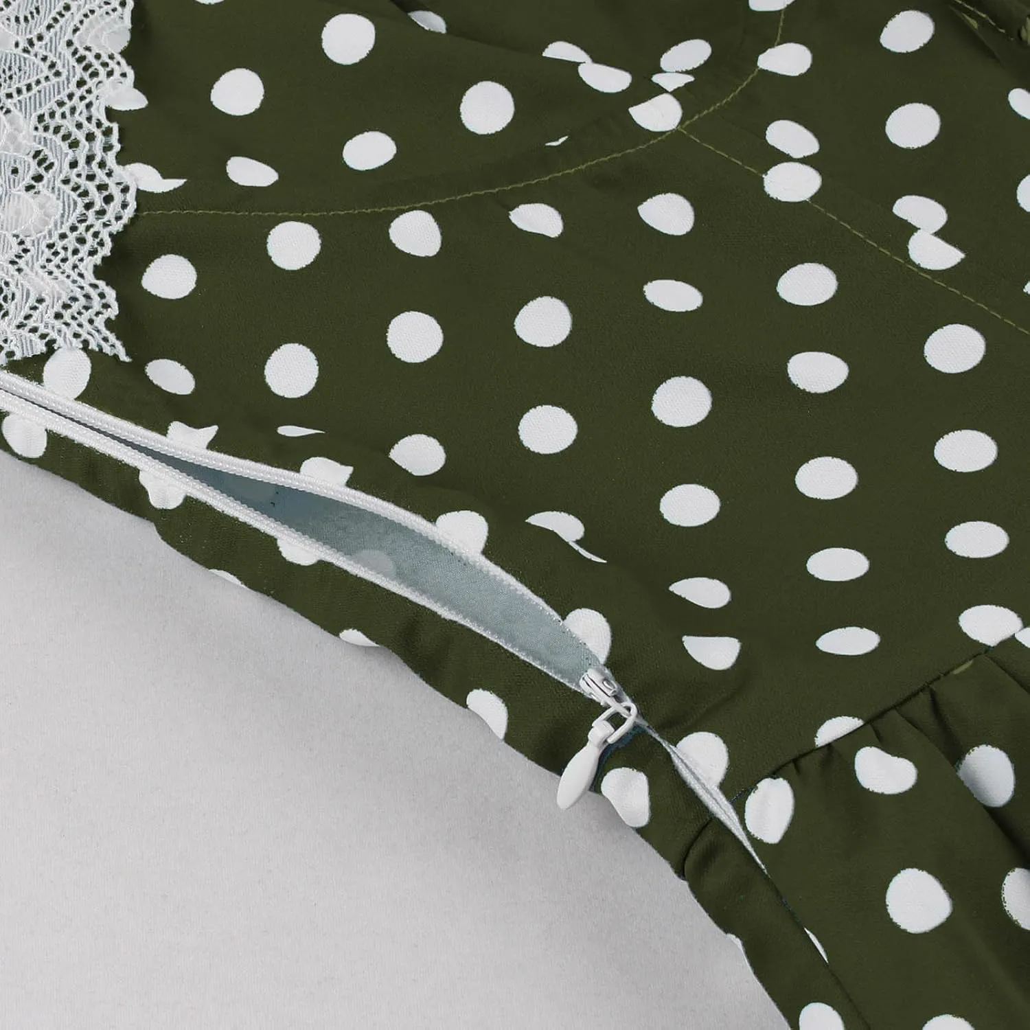 Women Vintage Polka Audrey A-Line Dress 1950s Halter Retro Cocktail Rockabilly Swing Dresses Wedding Guest Homecoming
