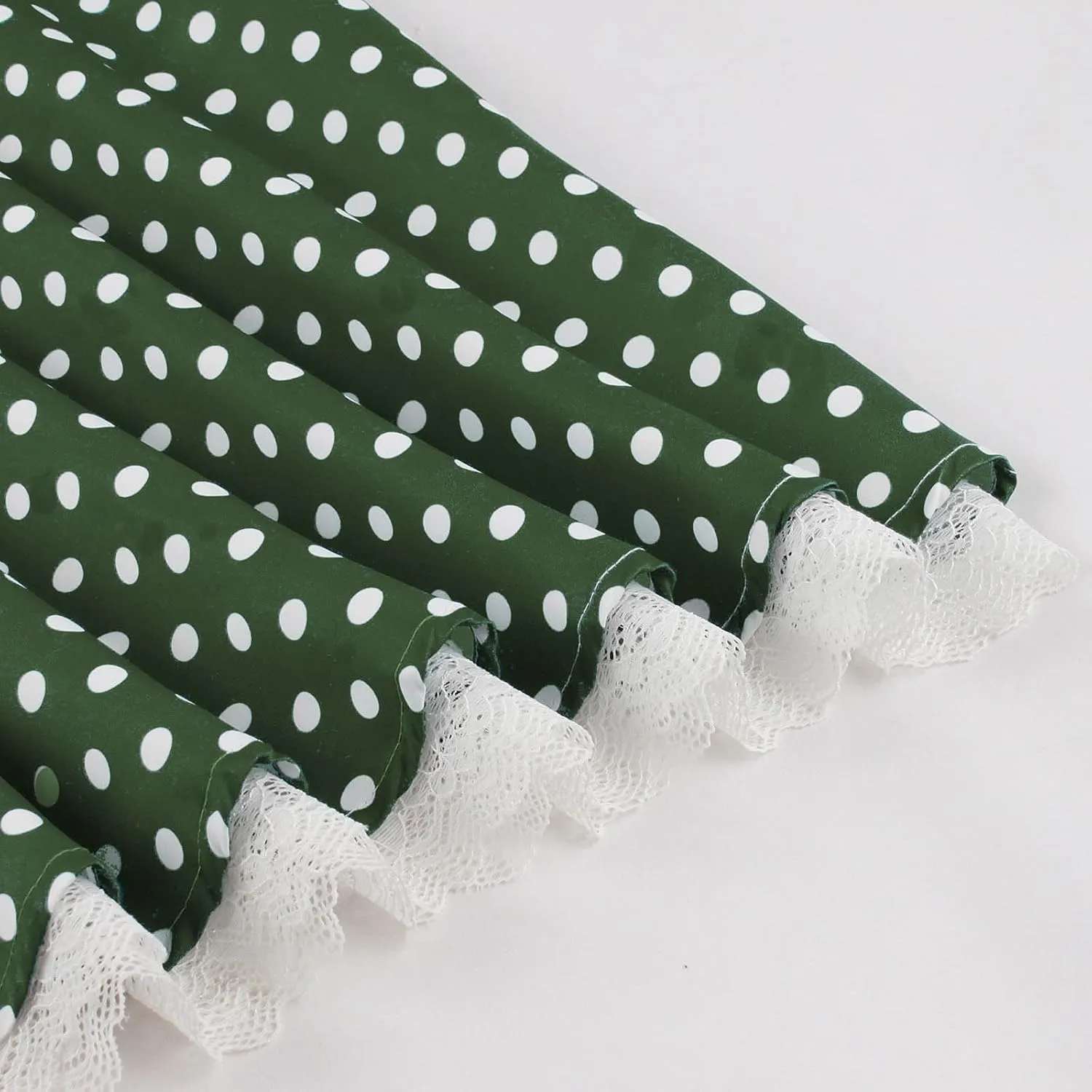 Women Vintage Polka Audrey A-Line Dress 1950s Halter Retro Cocktail Rockabilly Swing Dresses Wedding Guest Homecoming